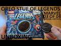 Unboxing Oreo Stuf Of Legends Marvel 03 Of 04 Special Edition Color Changing Creme Sandwich Cookies
