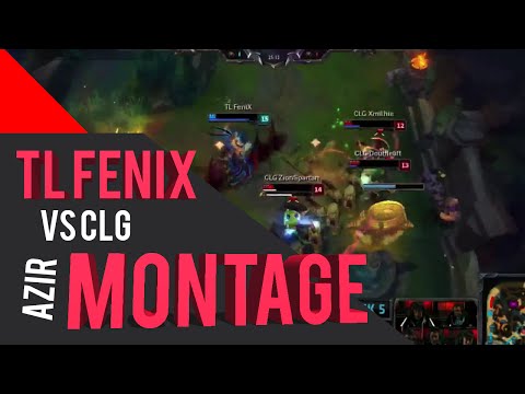 TL Fenix vs CLG - GODMODE Azir Highlights
