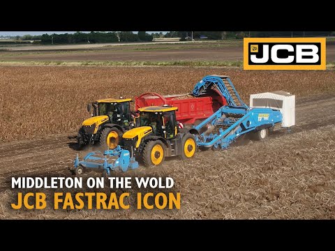 JCB Fastrac iCON in Action at Middleton on the Wold
