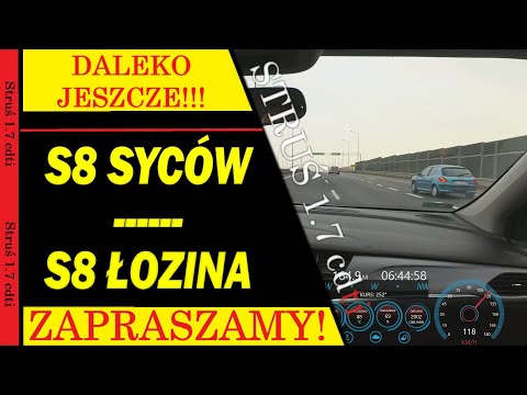 S8 SYCÓW Wschód - S8 ŁOZINA GPS-OBD [S8][e2 Kępno-Wrocław] @BoczneDrogi