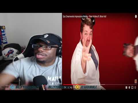 Epic Dreamworks Impressions Medley   Peter Hollens ft  Brian Hull REACTION!