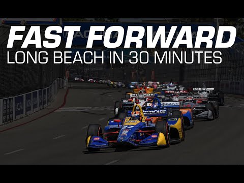 インディカー第4戦ロングビーチ 決勝30分