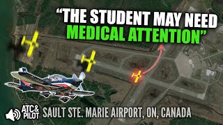 Sault College TRAINING PLANE CRASHES, 2 taken to hospital
