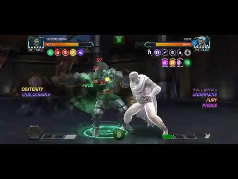 How to easily kill or defeat uncollected GORR mcoc marvel contest of champions...