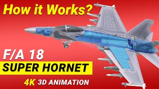 How a Fighter Jet Works | F/A 18 Super Hornet | Top Gun