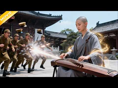 日軍囂張比琴被秒殺，隱居師太重出江湖，一曲終了全場嚇傻！⚔️  抗日 MMA | Kung Fu 💥#抗战 #特种兵 #功夫 #武侠