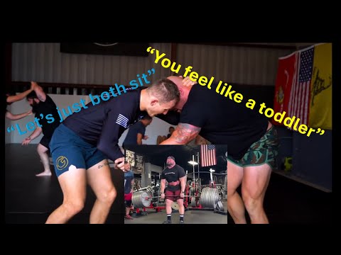 600lb Bench Presser vs Hobbyist Black Belt