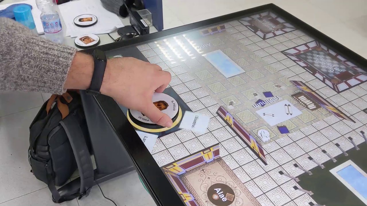 Domus: a multi-user Tangible User Interface (TUI) game for multi-touch tables[Ideum Tangible Engine]