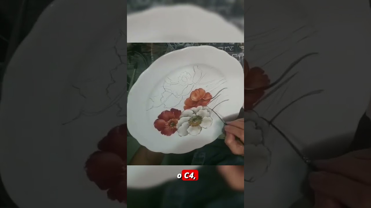 Pintar não é só reproduzir uma flor…é dar vida, leveza e expressão em cada traço.