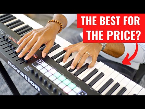 Обзор MIDI клавиатуры Novation Launchkey 88 MK3