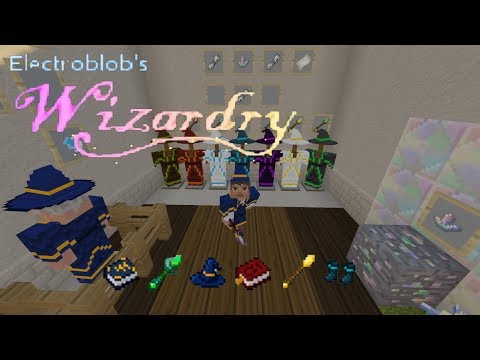 ELECTROBLOB'S WIZARDRY 1.12.2 |  MASTER THE MAGIC AND SPELLS |  MINECRAFT MOD