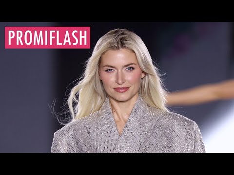 Nach Verletzung: Lena Gercke feiert Comeback im Schneekleid