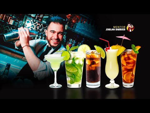 5 most FAMOUS RUM cocktails in the world 🍹