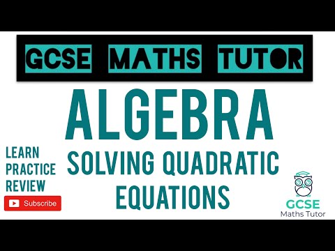 Solving Quadratic Equations by Factorising (Non-Calculator) | Higher & Foundation | GCSE Maths Tutor