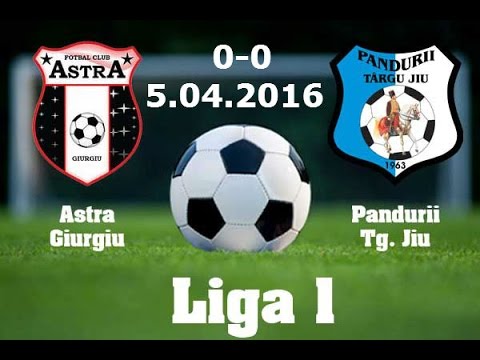 Astra Giurgiu - Pandurii Tg. Jiu 0-0 | Rezumat Complet | 05-04-2016
