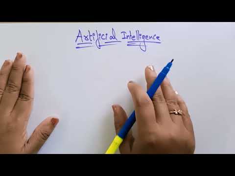 Artificial Intelligence | Introduction | Lec 1| Bhanu Priya