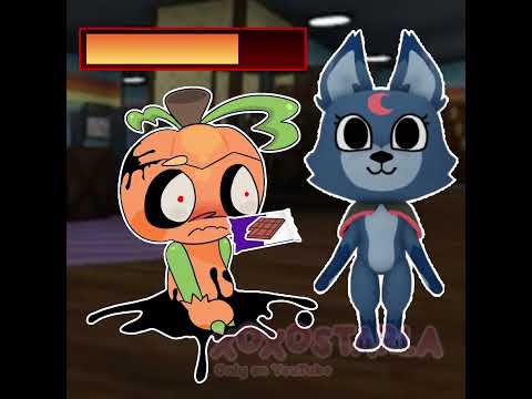 T-Gourdy loves candy! 🍭 🎃(Dandy’s World) #art #ibispintx #dandysworld #digitalart #fyp #tweening