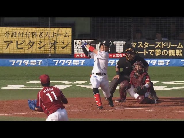 【8回裏】マリーンズ・鈴木 ライトスタンドへの逆転2ランホームラン!! 2017/5/21 M-E