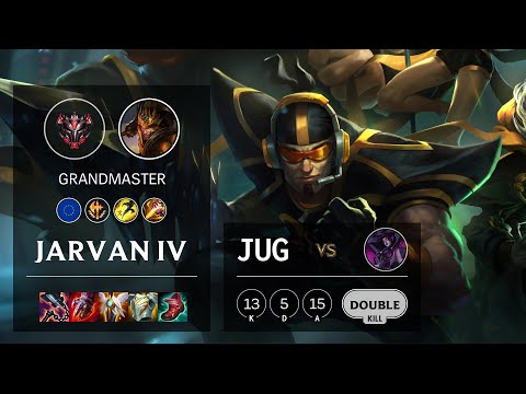 Jarvan IV Jungle vs Morgana - EUW Grandmaster Patch 11.8