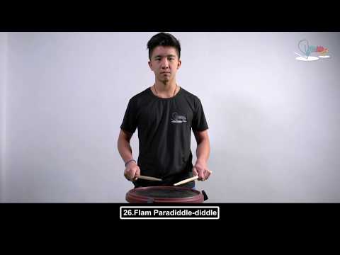 26. Flam Paradiddle-diddle- Asia Pacific Drummer Competition Champion Series