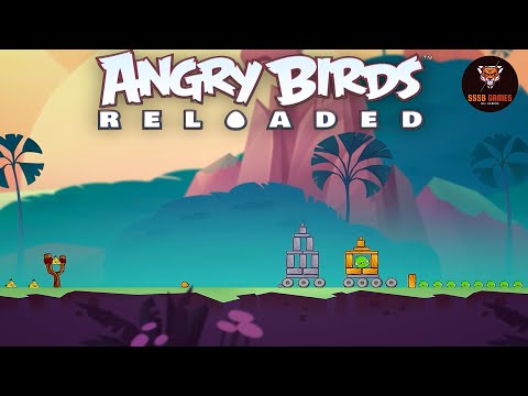 Angry Birds Reloaded: HOT PURSUIT Level 19 (3 Stars), GamePlay Walkthrough