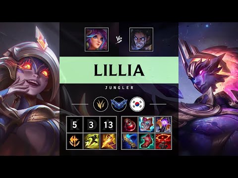 Lillia Jungle vs Sylas - KR Diamond Patch 25.18