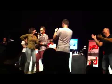 C'Cauet 25/06/13 - Palais Des Glaces - Keen V et Lorelei