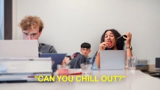 Being Obnoxious In The Library Prank!