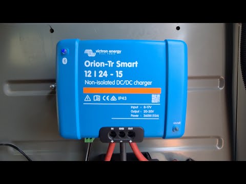 07-22-2021, Victron Orion-Tr Smart 12 | 24 - 15 Non-isolated DC-DC Charger Installed In My Van