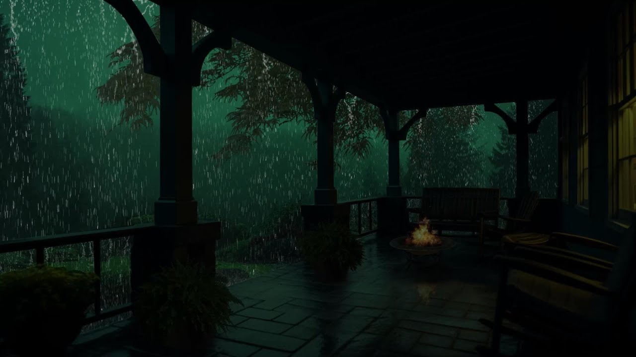 Thunderstorm Haven: Heavy Rain Sounds for Sleep and Stress-Free Nights