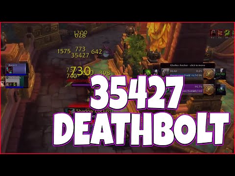 35,427 Thousand Deathbolt Damage Oneshot - Rdruid/Dh