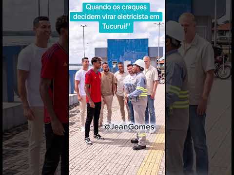 Quando os craques decidem virar eletricista em Tucuruí!"#eletricista #tucurui #para #brasil