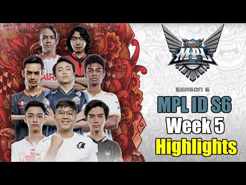 Mobile Legends - MPL INDONESIA SEASON 6 WEEK 5 HIGHLIGHTS!