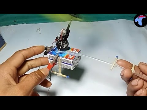 How to Make Soda Can Helicopter at Home - DIY Remote control flying helicopter from pepsi-can #diy