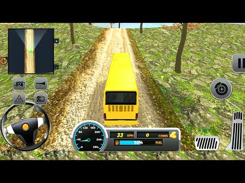 New Uphill Offroad Bus Driving Simulator Android Gameplay