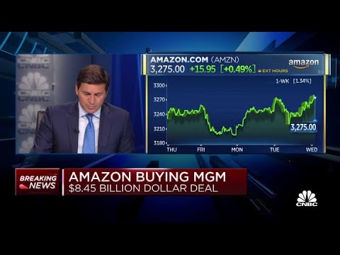 Jim Cramer on Amazon buying MGM for $8.45 billion