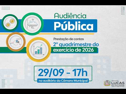 Imagem - Audiência Pública - Prestação de Contas 2º Quadrimestre 2026