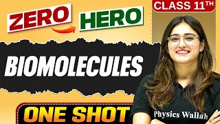 Biomolecules | Full Chapter in ONE SHOT | Chapter 9 | Class 11 Biology 🔥