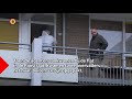 De overval vond plaats op de bovenverdieping van een appartementencomplex.