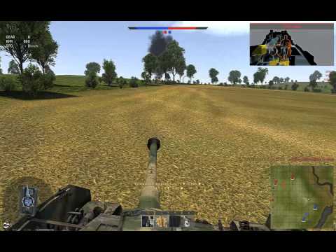 War Thunder combined arms with lorcelot  PZ IV H and 109F4