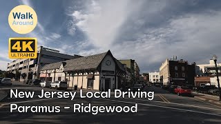 【4K60】 New Jersey Local Driving: Paramus - Ridgewood