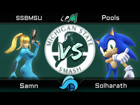 Project MSU Singles Pools - Samn (Zero Suit Samus) vs. Solharath (Sonic)