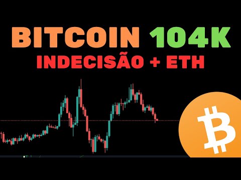 BITCOIN 104K: TRAVAMOS PRÓXIMO DE MÁXIMAS + S&P 500 CAINDO  - Análise Técnica/Sentimento