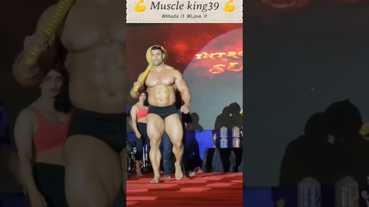 Mr World 🔥 Anuj Kumar taliyan 💪💪#shorts #gym #fitness #bodybuilding