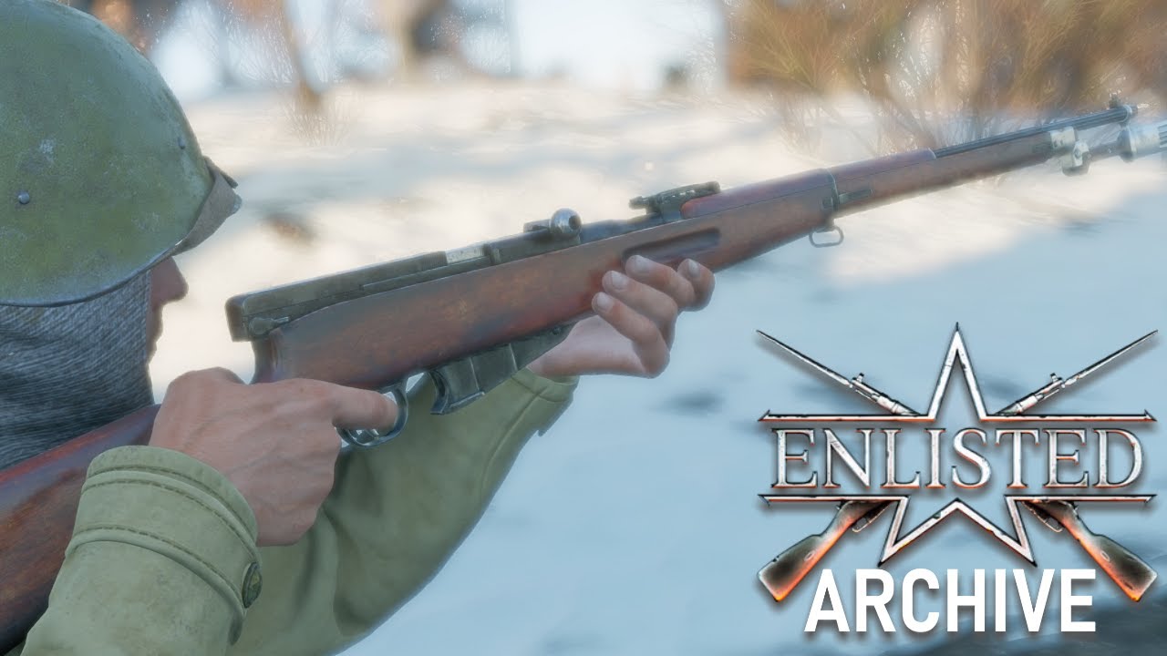 Enlisted Showcase - Fedorov Rifle M1913