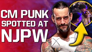 CM PUNK Spotted At NJPW | WWE Takes Shot At AEW’s Tony Khan During Elimination Chamber