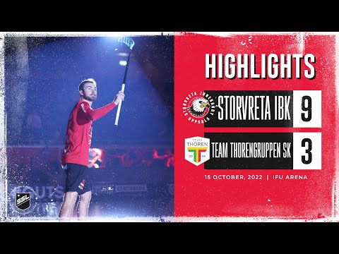 Highlights Storvreta IBK vs Team Thorengruppen SK 9-3