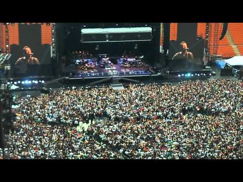 Bruce Springsteen live Milano 07/06/12 : We take care of our own