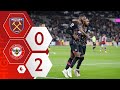 West Ham 0-2 Brentford | Toney & Dasilva on target for the Bees 🔥 | Premier League Highlights