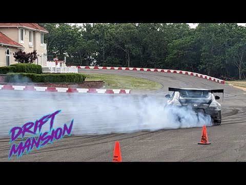 Drift Time: Unleashing Adrenaline at a Mansion with a Private Racetrack!